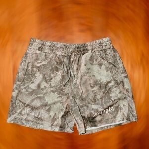 YoungLA Woodland Patterned Shorts